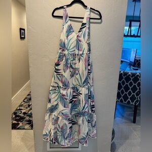 Torrid Multicolor Abstract Print Dress